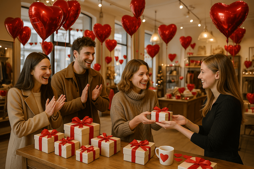 Suggestions d’activités pour la Saint-Valentin afin d’encourager la fidélité des clients.