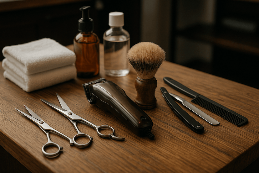 Outils indispensables pour débuter une activité de barbier professionnel
