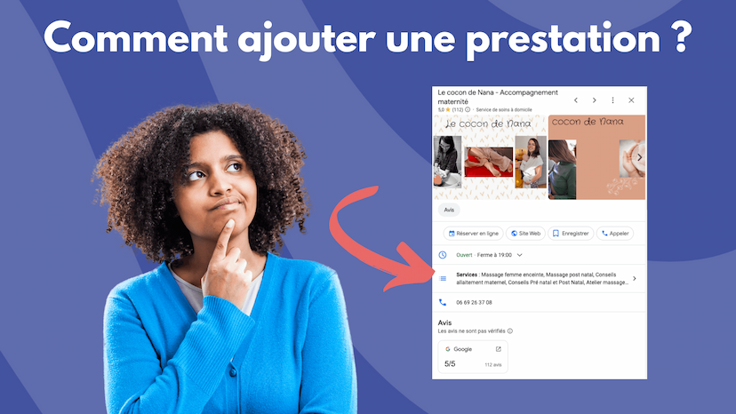 comment ajouter un service fiche google